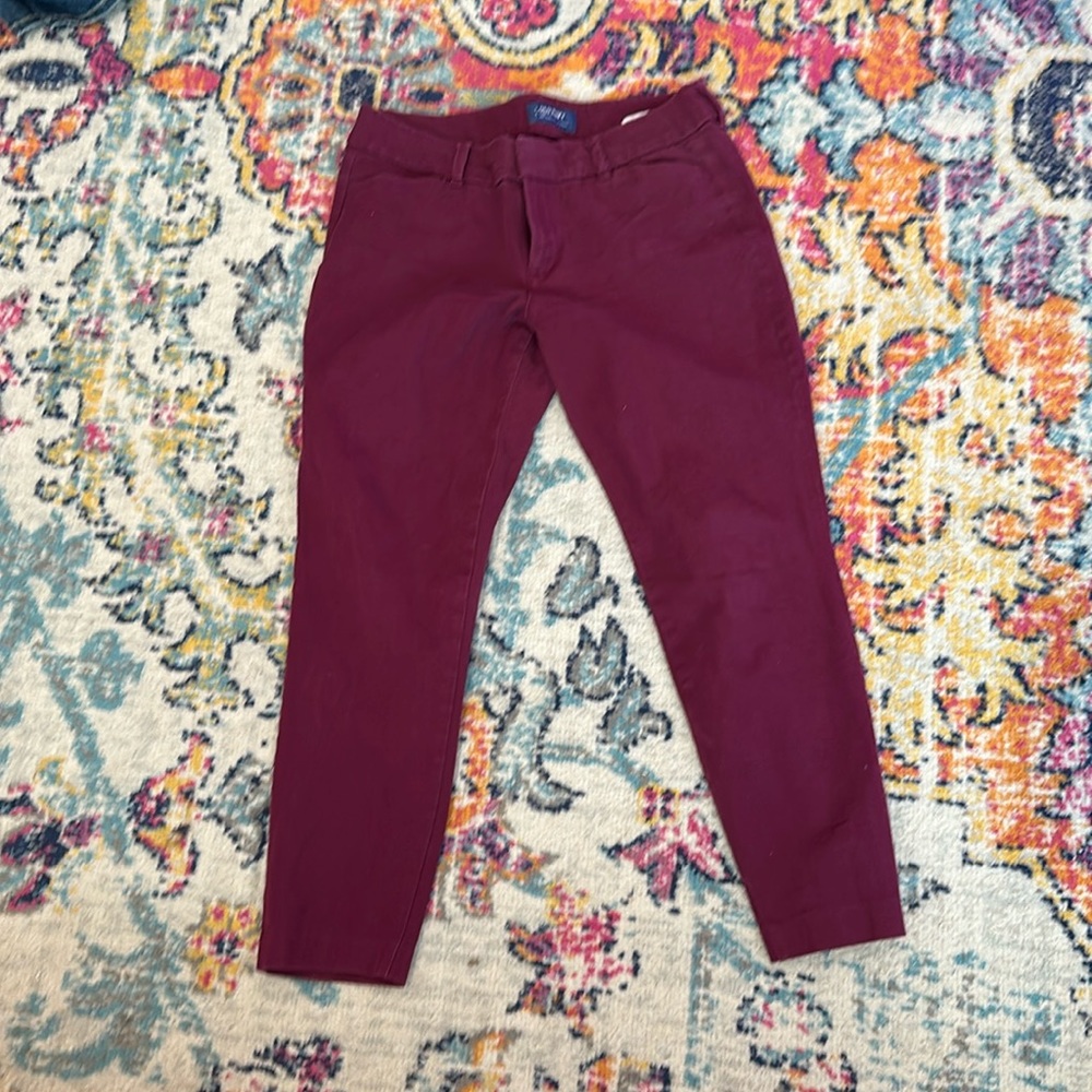 Old Navy pixie crop size 8 purple